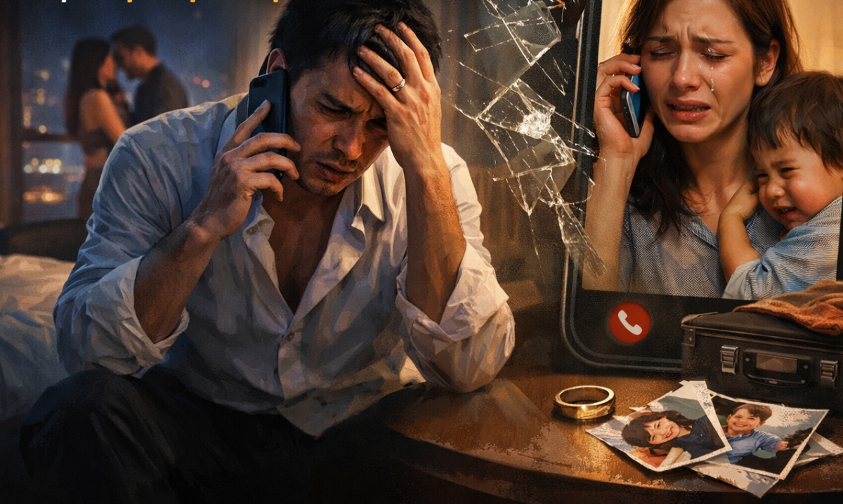 Ngoại tình khi đi làm xa, tôi mất tất cả chỉ sau một cuộc điện thoại